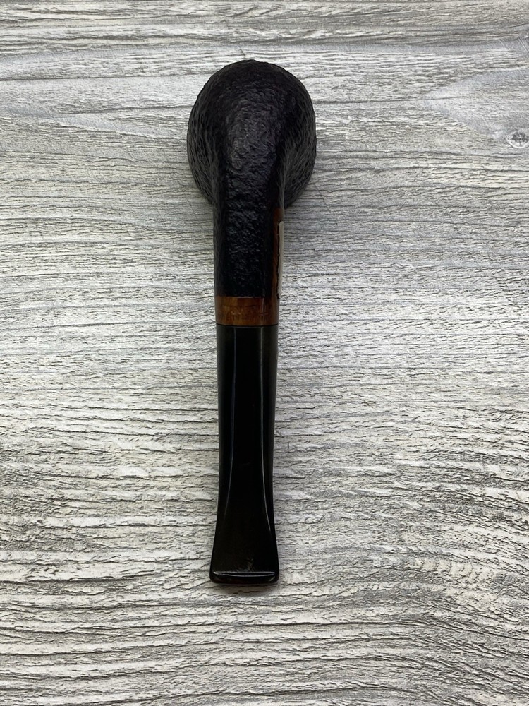 Vintage STANWELL Bent Sandblast Dublin With Silver Plaquette Pipe