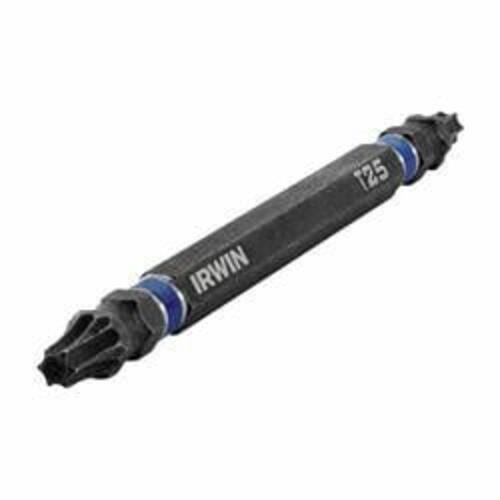 IRWIN 1892022 Double Ended Impact Insert Bit T25/T25 1/4" Hex x4 – 3 Pack
