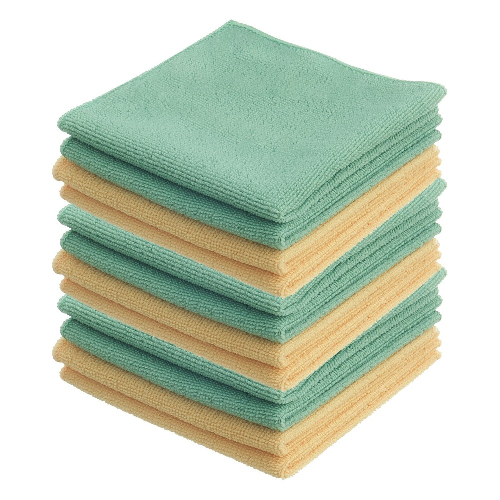 Superio Microfiber Cleaning Cloth 12''(12 Pack)
