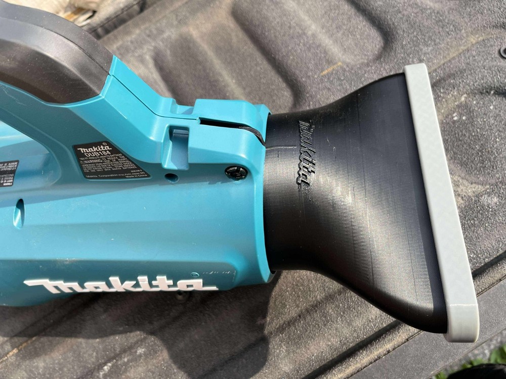 Short Flat Nozzle For Makita DUB184 Leaf Blower - Custom Made