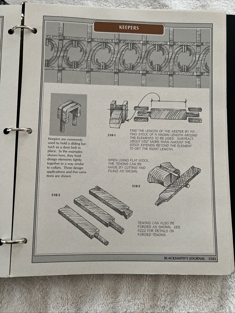 Blacksmith's Journal 1999 Complete Year Illustrated Techniques Set