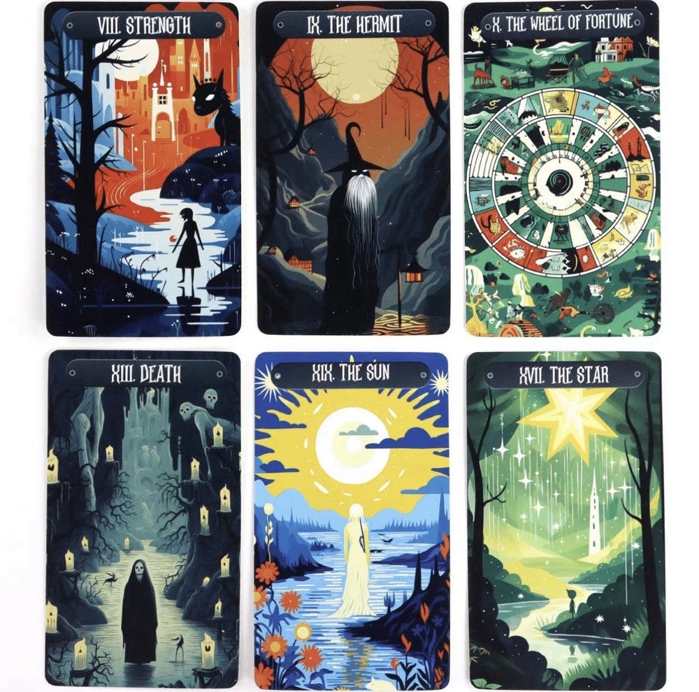 The Strange Tarot deck