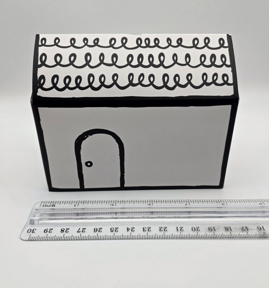 16 Adorable Black & White Miniature House Gift Boxes