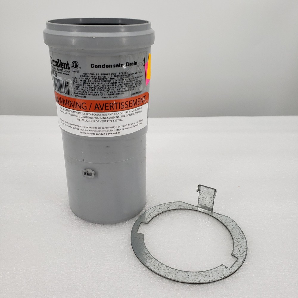 PolyPro DuraVent 3PPS-CDL Condensate Drain 3"X 7"