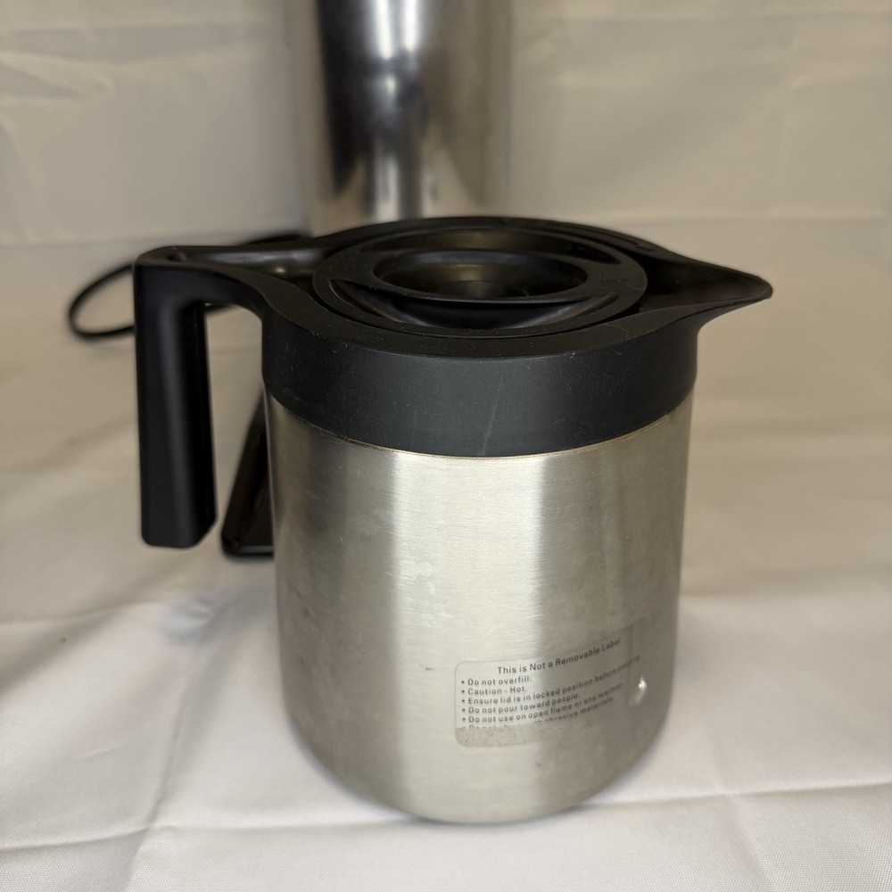 Bunn ThermoFresh 10 Cup Brewing System Coffee Maker BTX-B Tested Working
