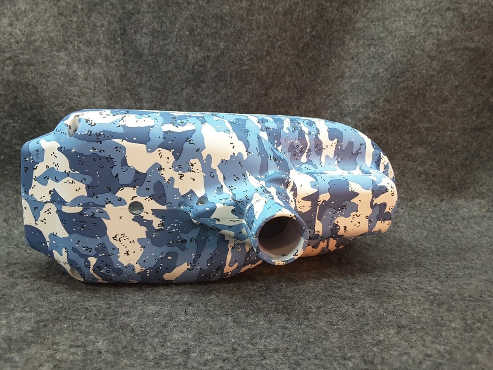 QUPB Paintball hopper loader HALO STYLE Shell Only Blue Custom