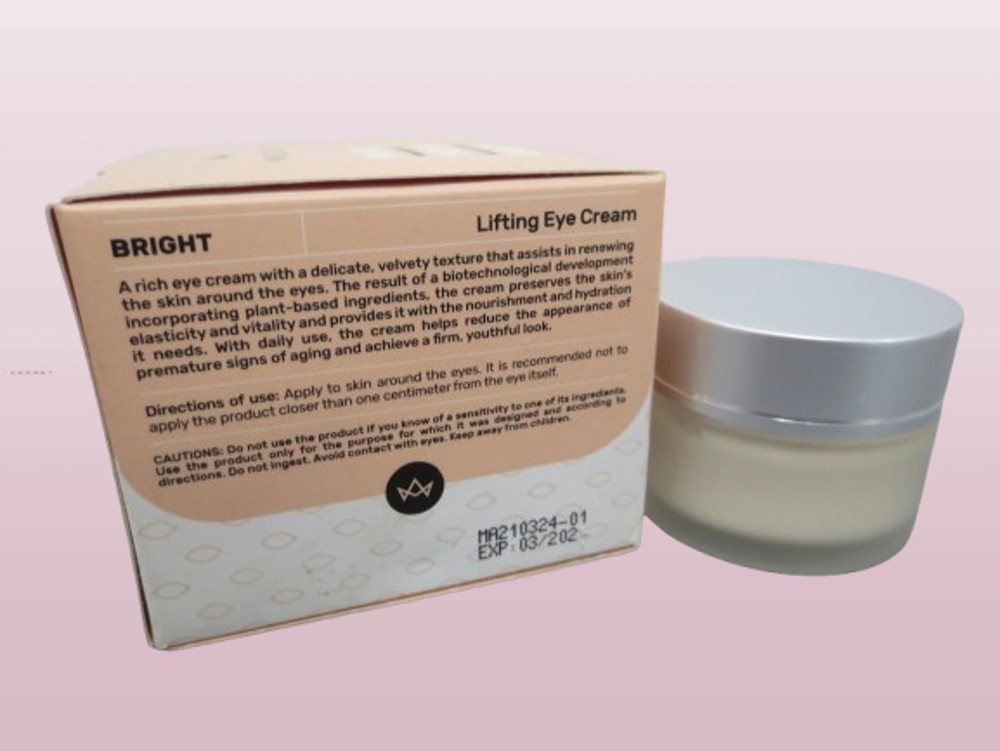 MAELYS BRIGHT LIFTING EYE CREAM 1.01 OZ BOXED