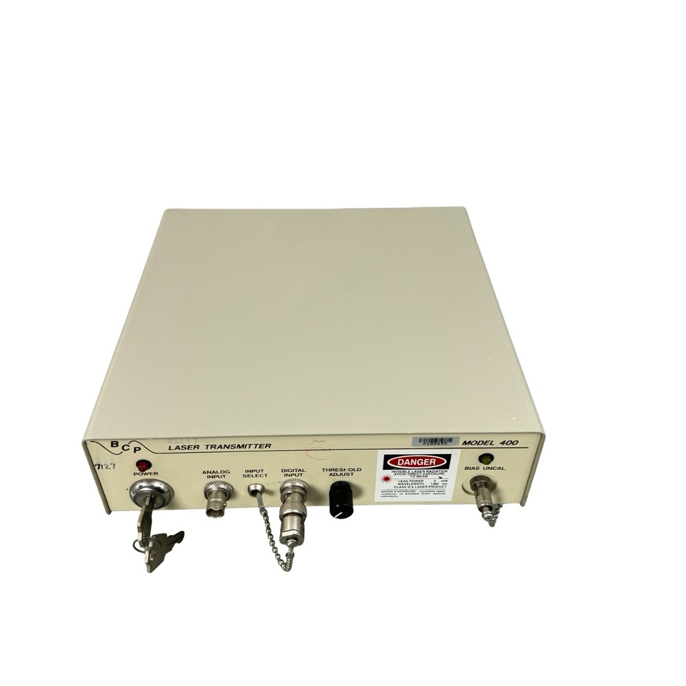 Broadband Communication Laser Transmitter Model 400