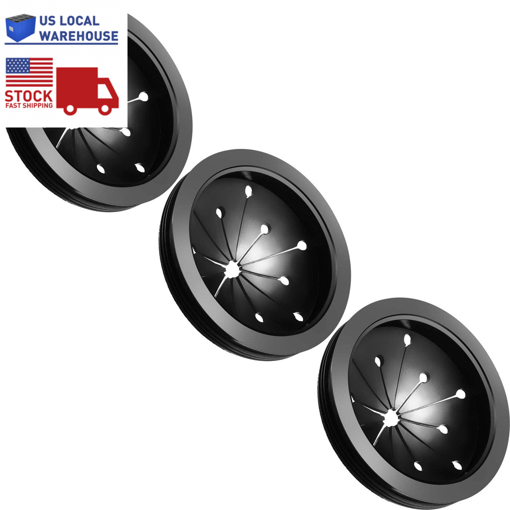 3-Pack Kitchen Sink Garbage Disposal Splash Guard Waste Food Disposal Baffle Cov