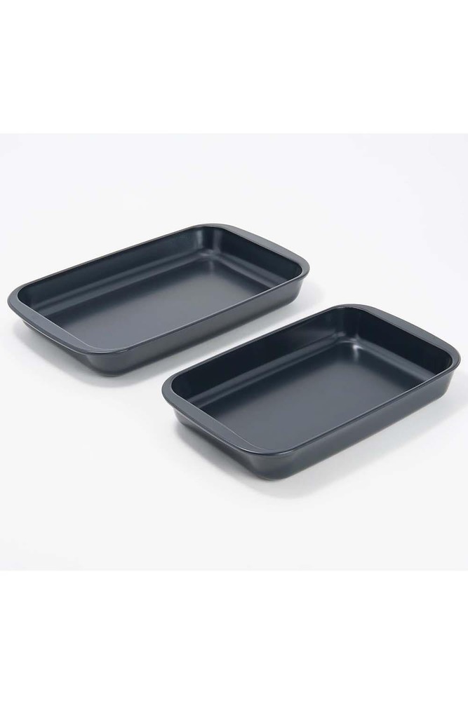 Cook's Essentials 2-Piece Nonstick Glass Bakeware Set