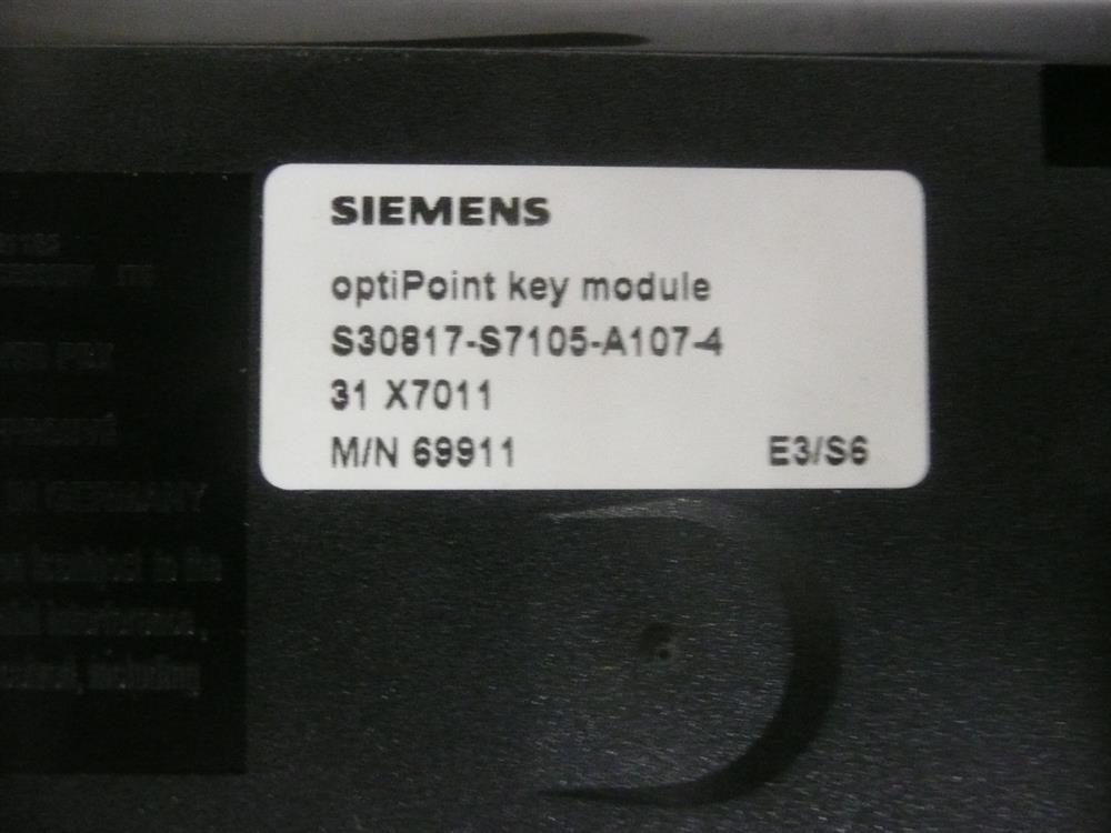 Siemens S30817-S7105-A107-6 / 69911 Module