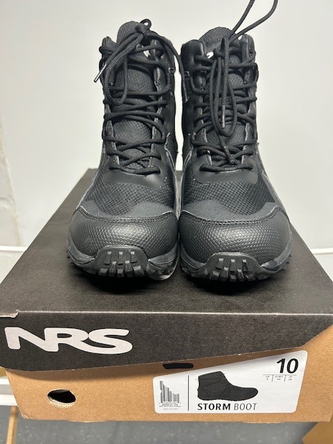 NRS Storm Boots Size 10 - NEW