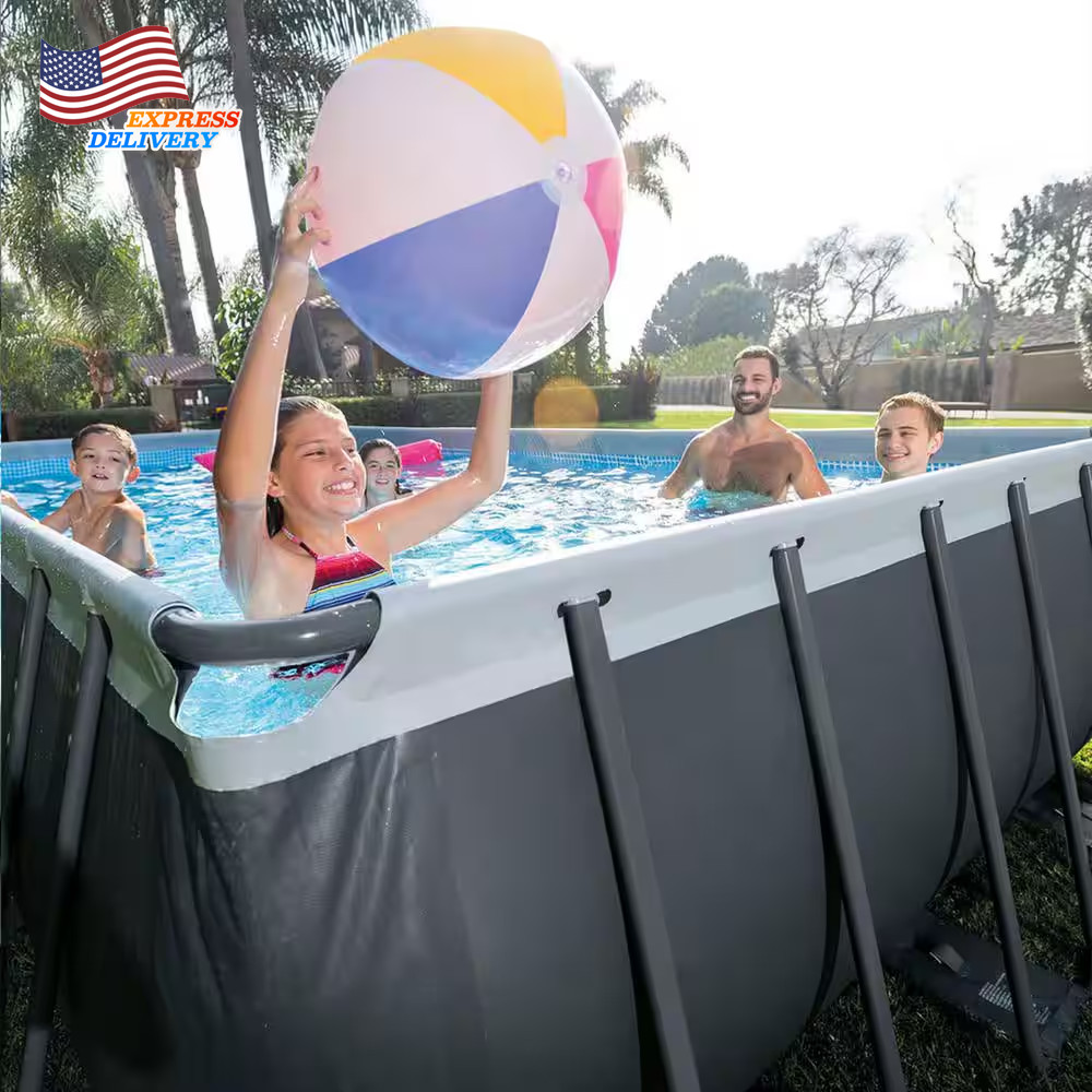 Ultra XTR 32 Ft. X 16 Ft. Rectangular Hard Sided above Ground Pool Set