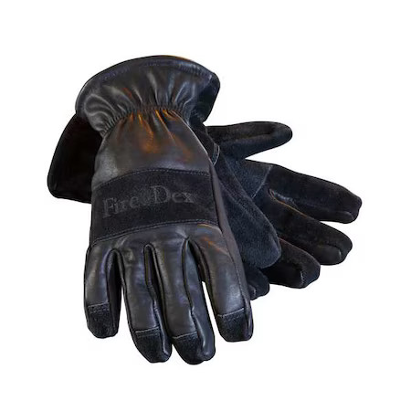 Fire-Dex G2lxl Leather Glove, Gauntlet Cuff