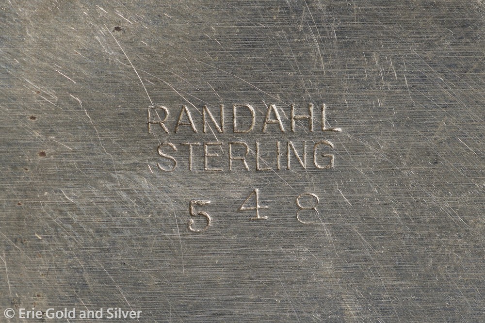 RANDAHL Sterling Silver Lobed Bowl #548