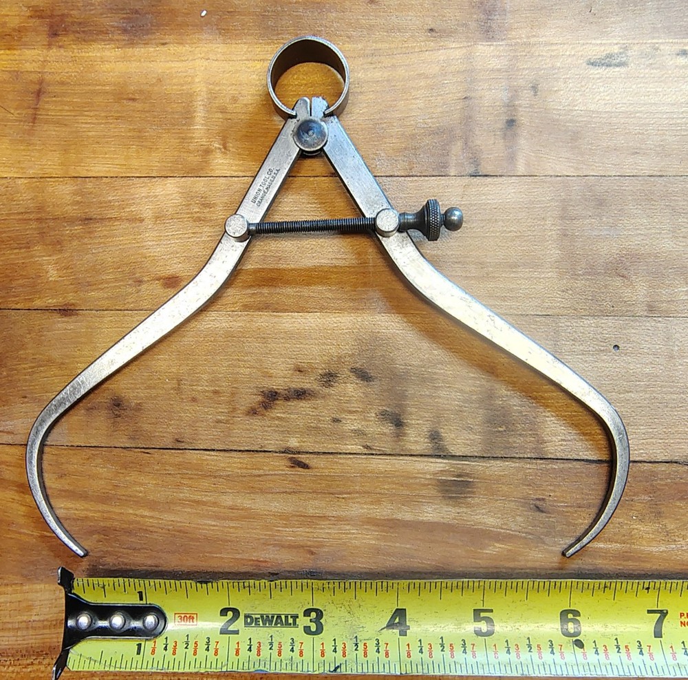 🗽 VINTAGE UNION TOOL 6" OD CALIPER