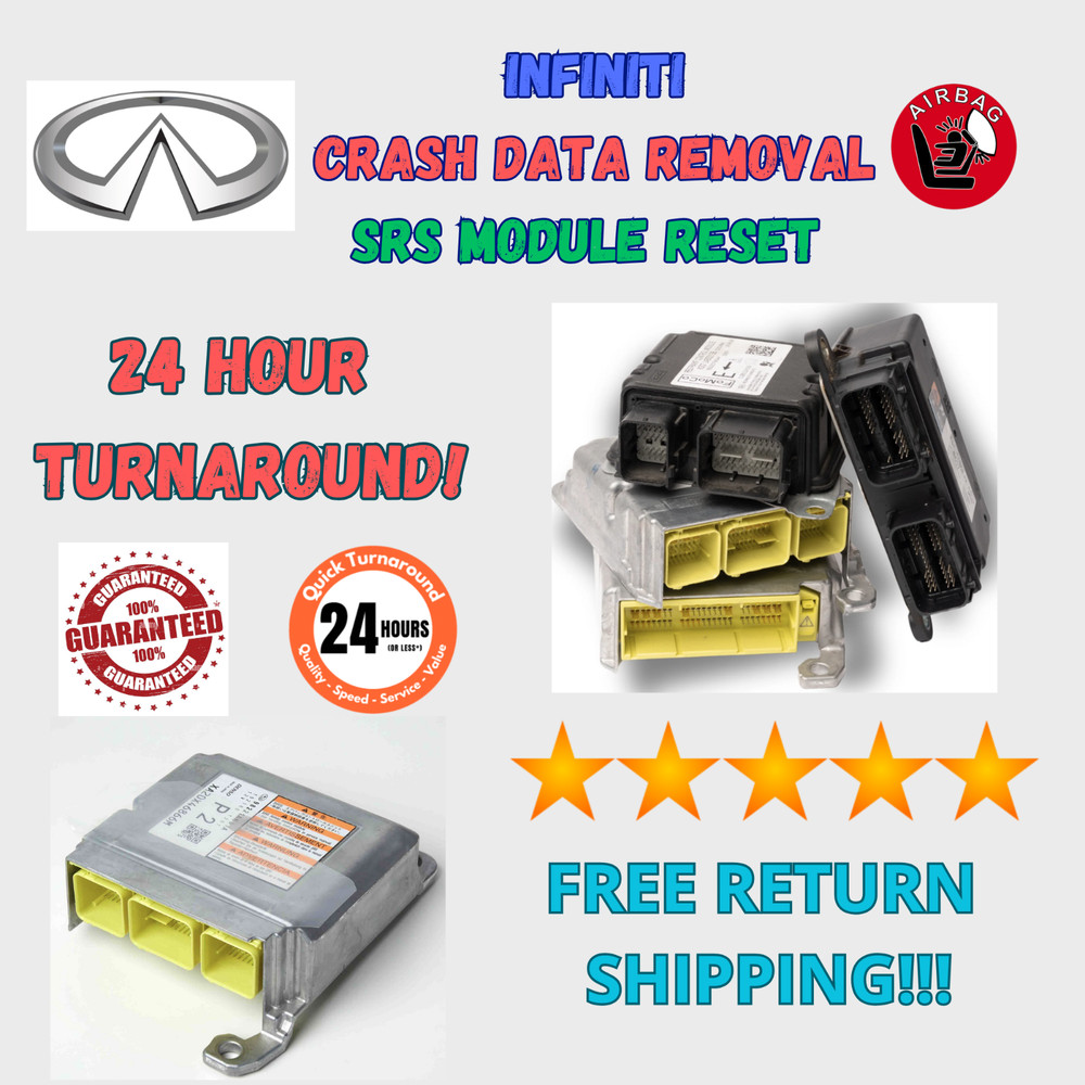 INFINITI CRASH DATA RESET – SRS MODULE REPROGRAM SERVICE