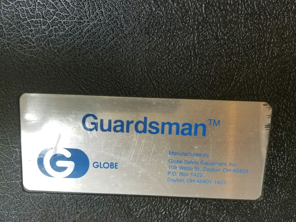GLOBE GUARDIAN * Firefighter Oxygen Regulator & O2 Tank Pack Harness * w/ Case
