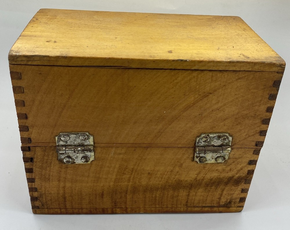 Vintage Co. Wooden Box, Water Testing Kit