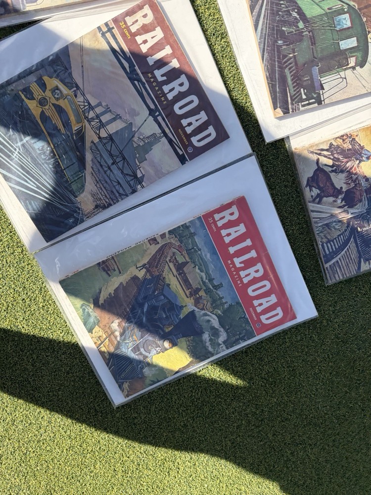 Railroad Magazines 1949 Full Set