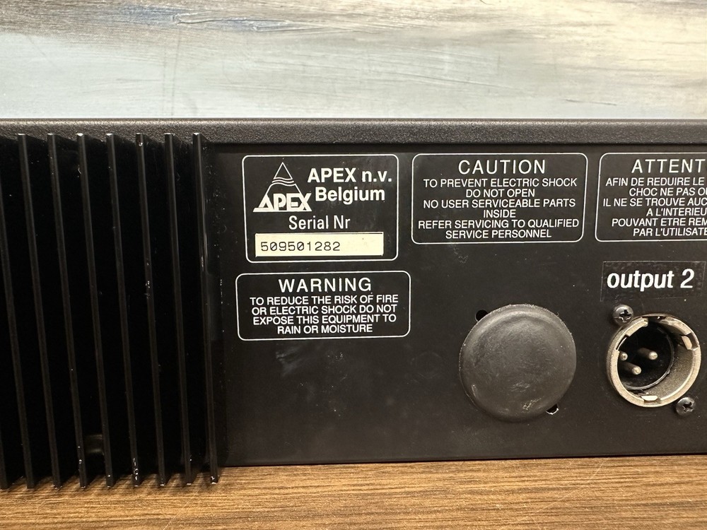 Apex PE 133MKII PARAGRAPHIC EQUALIZER WORKING GREAT