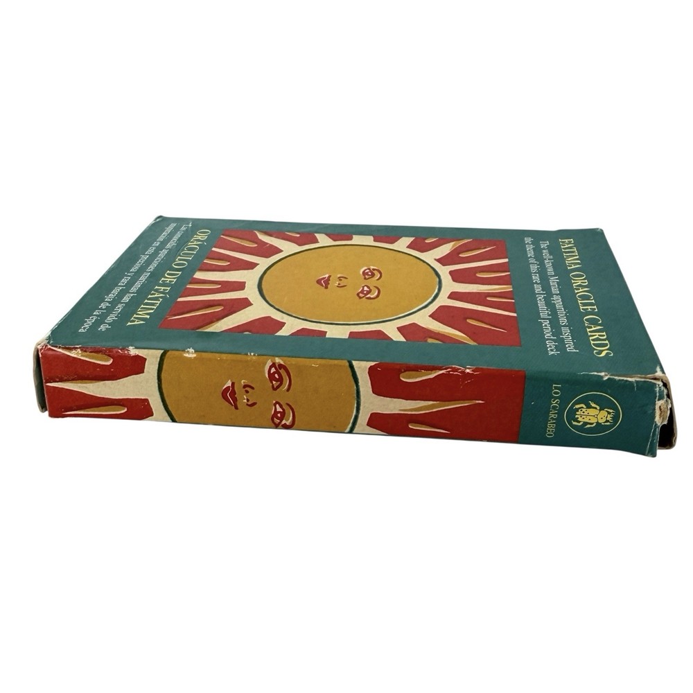 Fatima Oracle Cards 32 Card Deck With Instruction Book 2004 OOP RARE DECK