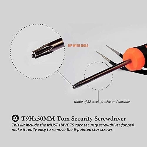 TR9 Torx Security Phillips Screwdriver Set cleaning Repairing PS4 PS5 Controller