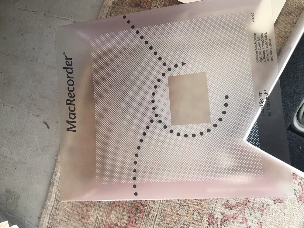 Farallon macrecorder W Sound Edit Hypersound And Packaging