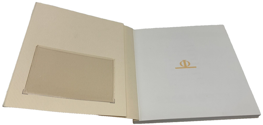 Baume & Mercier Book- Includes History, Instructions for Use