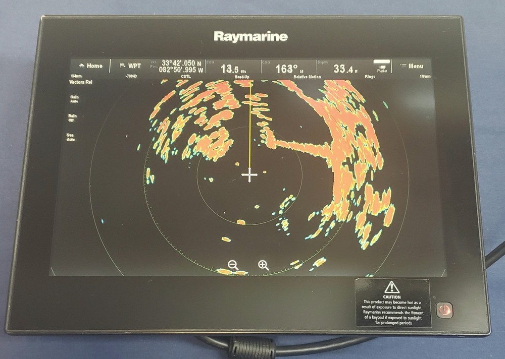 Raymarine gS125 12" Glass Bridge Touchscreen Chartplotter Display - E70125