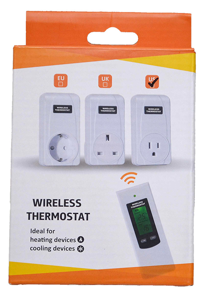 Wireless Digital Thermostat Remote Control for Electric Heating Cooling Devices