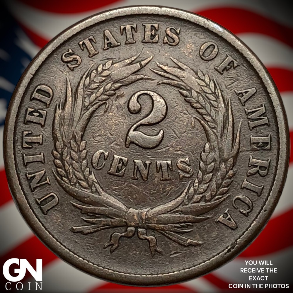 1864 2 Cent Piece M0905