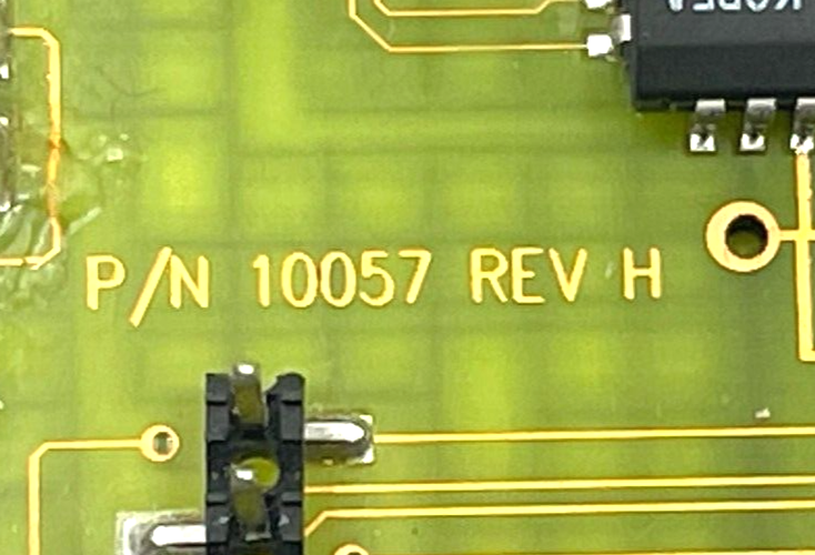 10057 REV. H Circuit Board