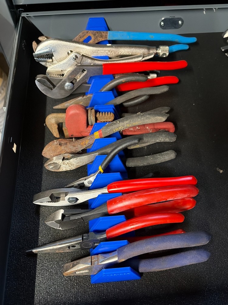 Plier Holders - Magnetic Tool Organizer / Toolbox Organization