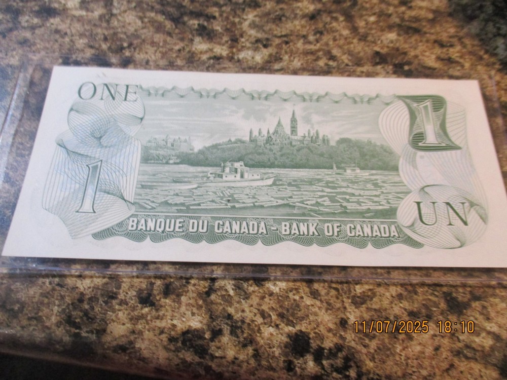 1973 CANADA $1 DOLLAR NOTE CU 2203
