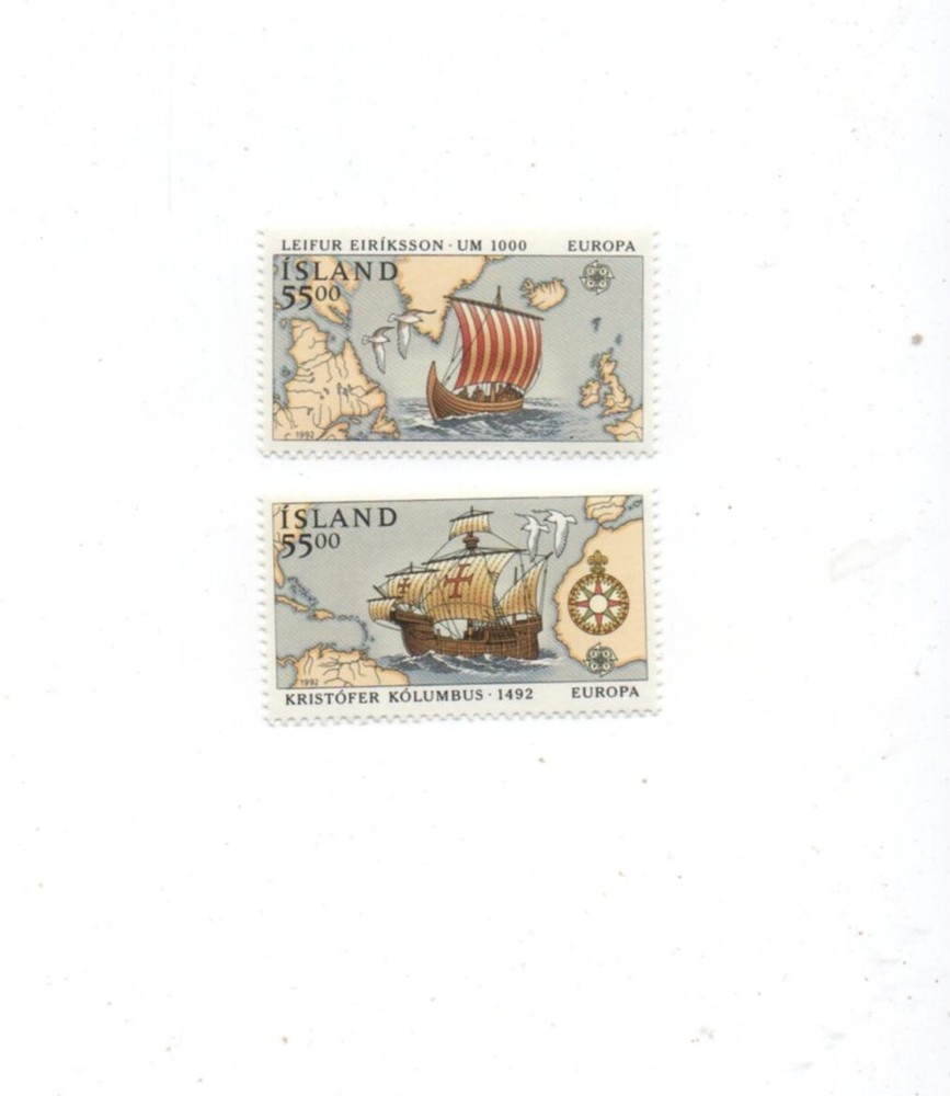 Iceland mnh mint never hinged Scott 749-50