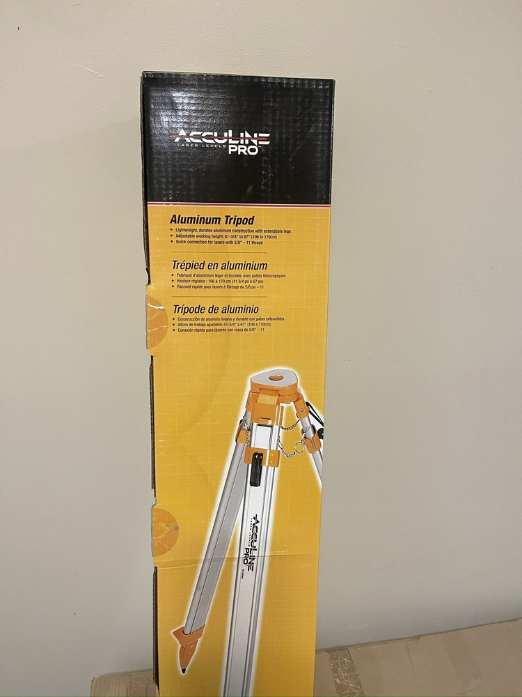 Acculine Pro Aluminum Tripod