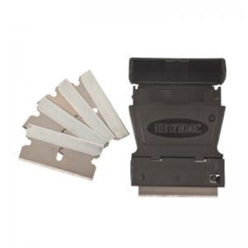 Hyde Tools - Mini Glass Scraper With Storage