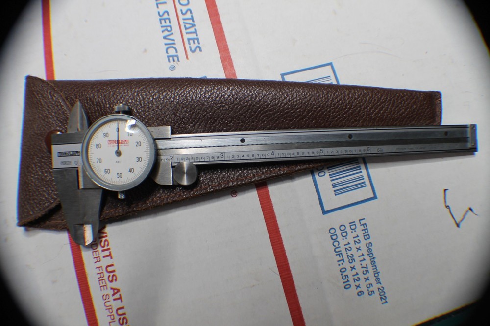 Modern Tools 6" Dial Caliper w/case