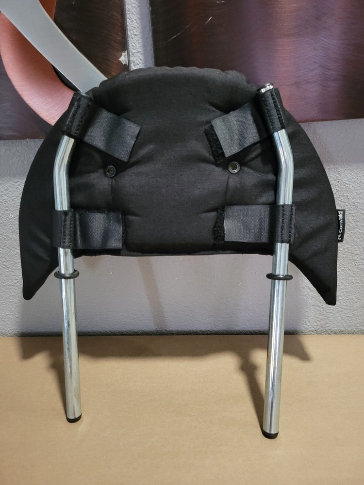 Convaid Cruiser Size 12 Headrest Extension Head Rest Black