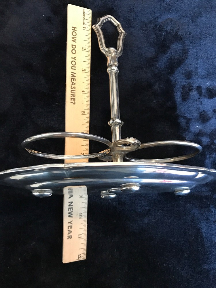 800 Silver Oil & Vinegar Holder