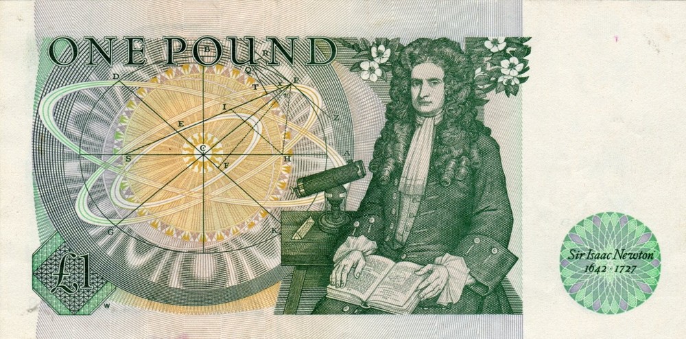 Banknote Great Britain 1 Pound 1981 P377b