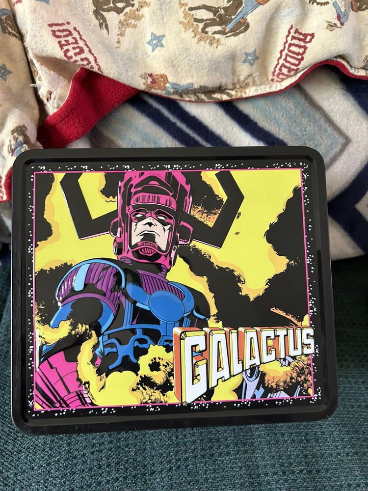 MARVEL GALACTUS LUNCHBOX w/ THERMOS! VG+!