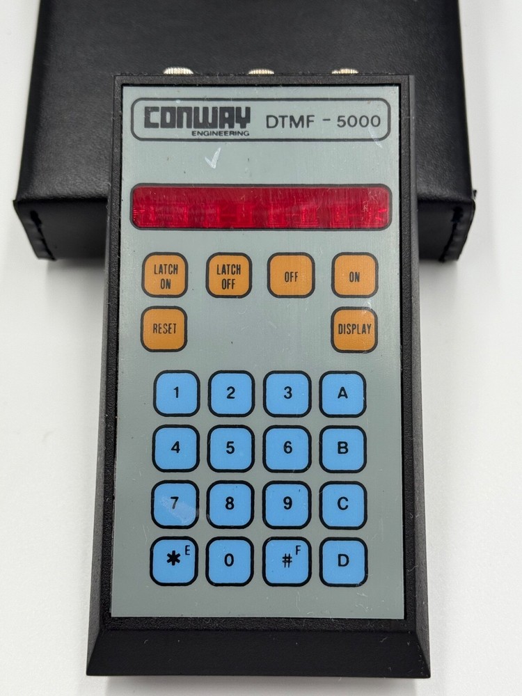 Conway Engineering DTMF-5000 Dual-Tone Multi Frequency Analyzer UNTESTED
