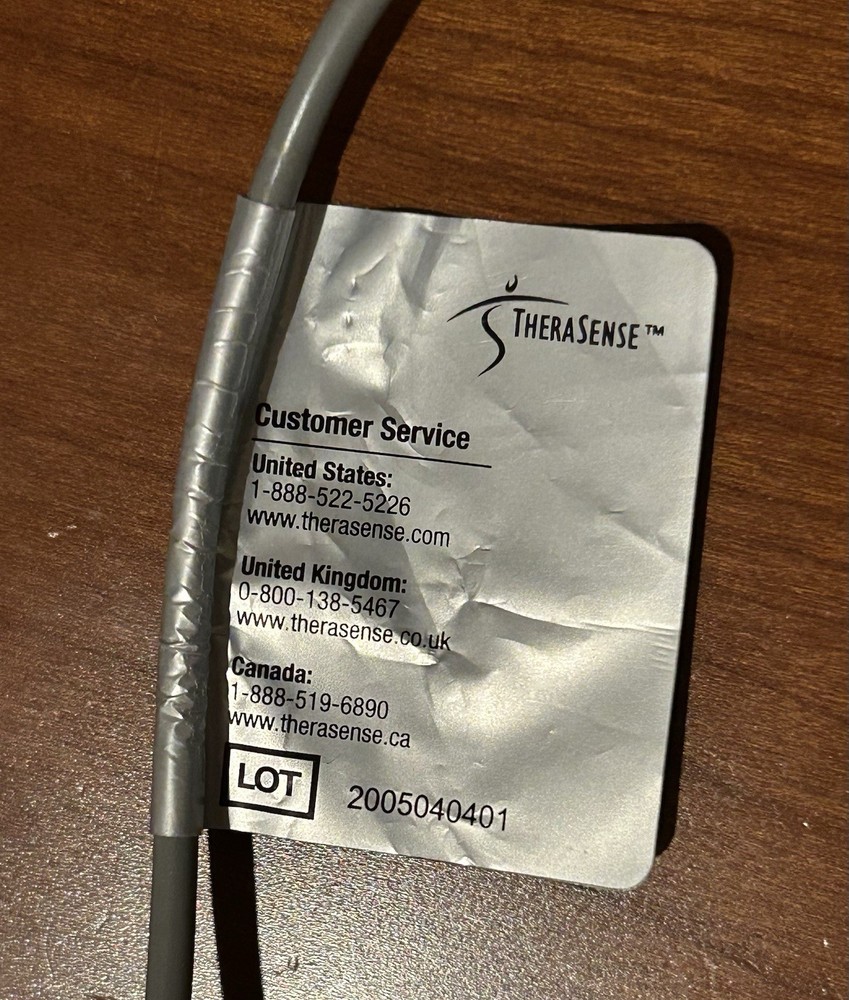 Freestyle Blood Glucose Meter Data Cable