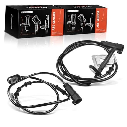 2PCS Front ABS Wheel Speed Sensor for Chevy Equinox Front Driver and Passenger