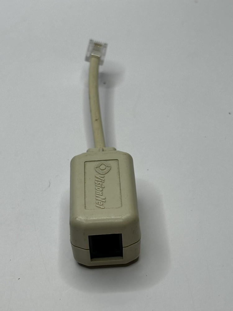 VisionNet Single In-line DSL Noise Phone Jack Plug Cord Eliminates Interference