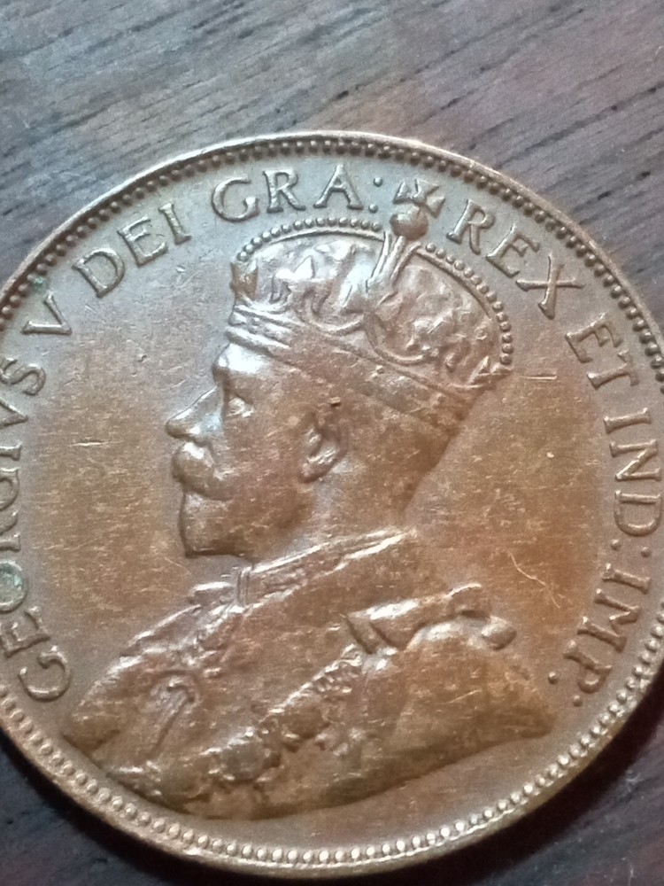 1920 One Cent Large Au