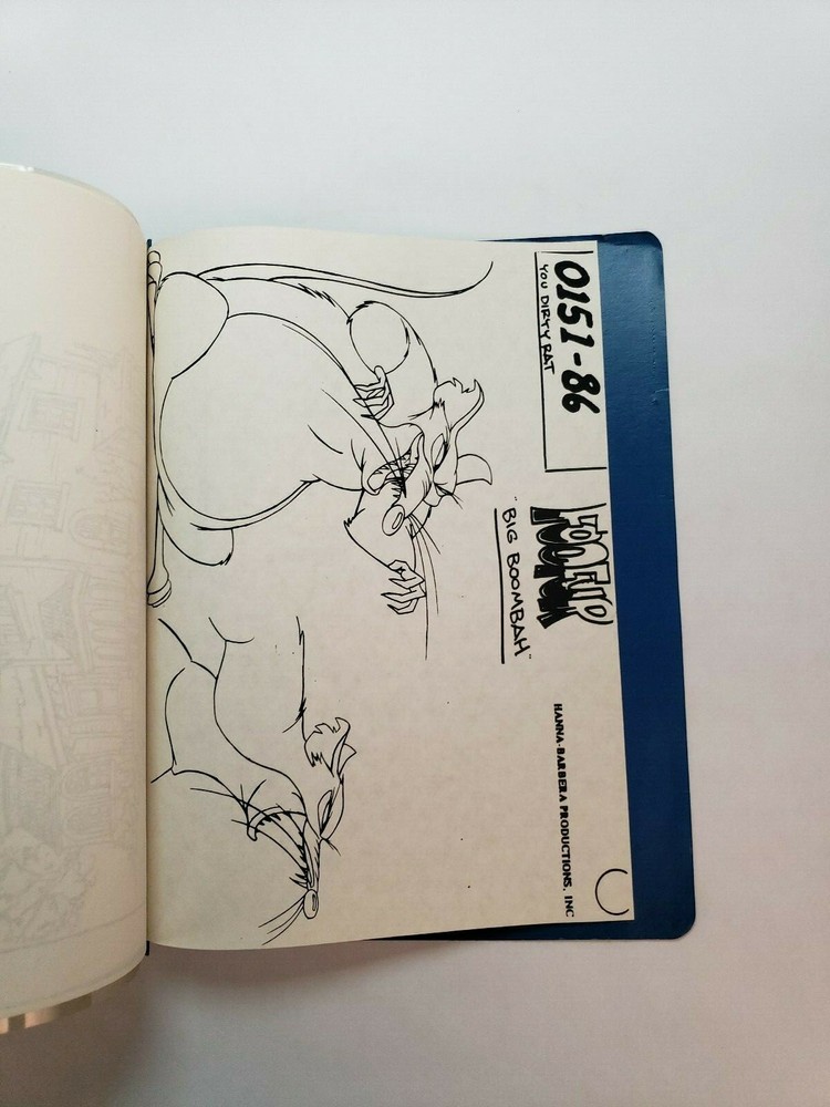 FOOFUR / 1986 TV Series SIZE-COMPARISON PACKET script: Harvey, Dolly & Burt