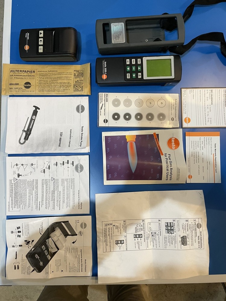 Testo 325-1 Combustion Analyzer
